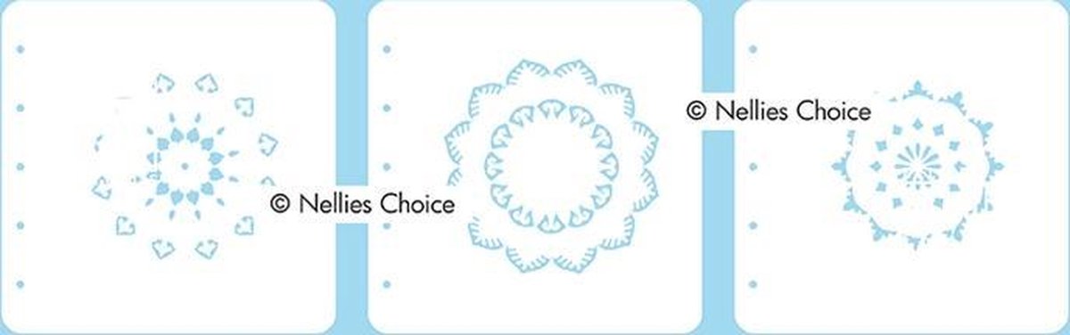 LCSM002 Layered combi stencil sets Mandala-2